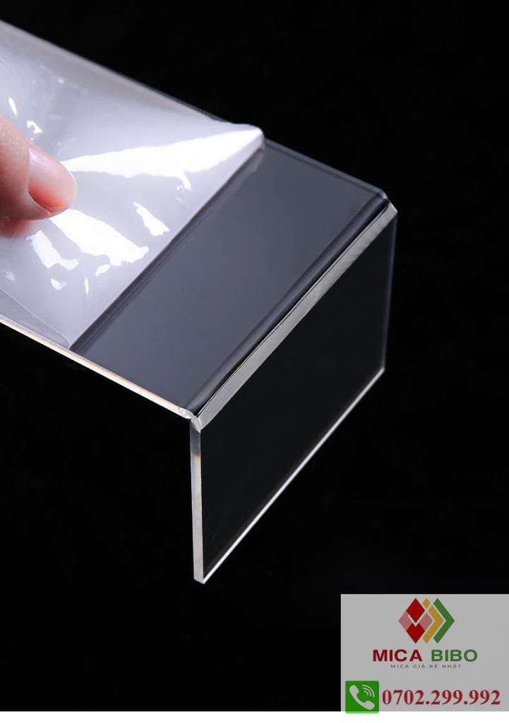 Kệ chữ U kích thước 22x8x8cm 24x8x10cm 26x8x12cm, dày 4mm 5mm