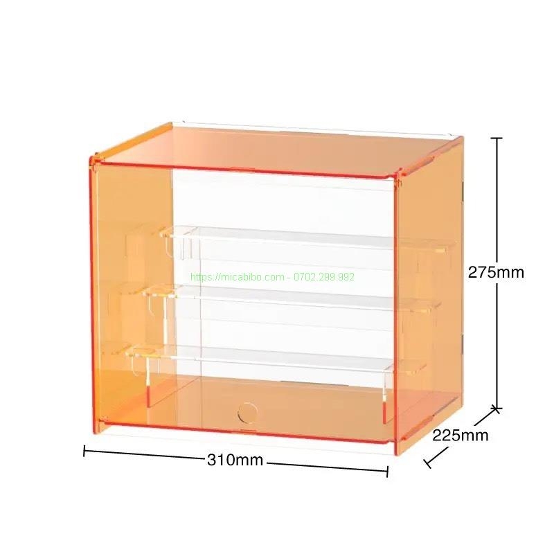 Hộp mica trưng bày sản phẩm, mô hình, nước hoa, Mỹ phẩm