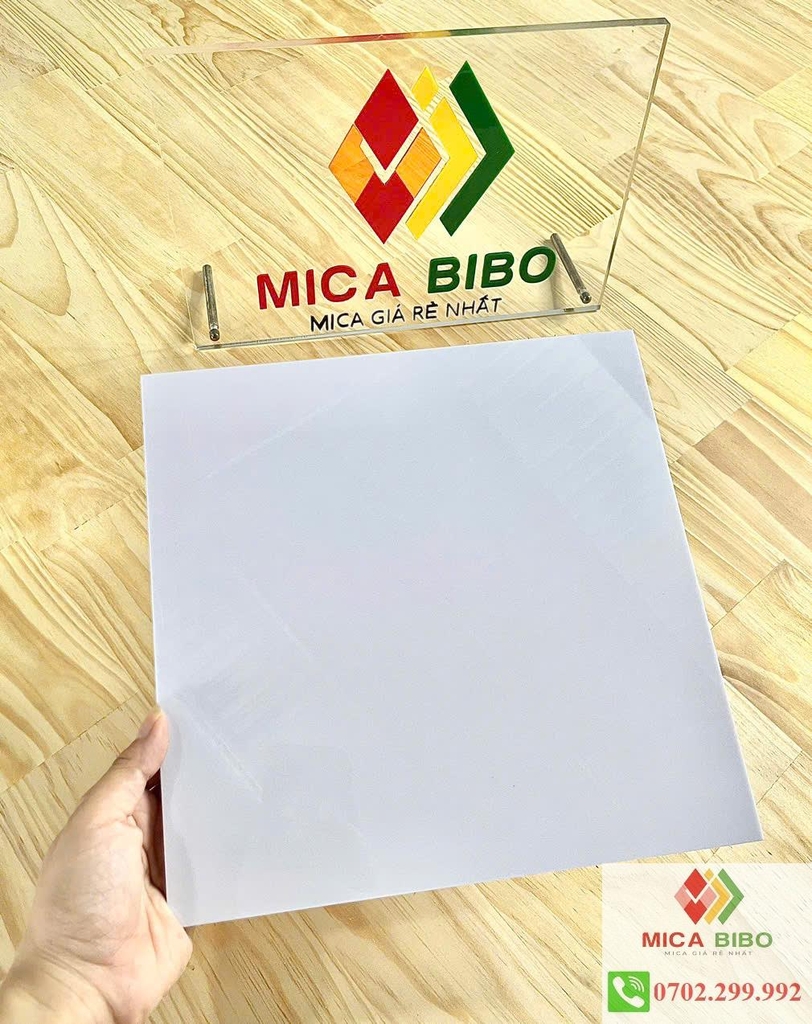 21x30cm 2mm A4 Combo 2 tấm nhựa mica cứng trong suốt làm hồ cá, hộp, ốp biển số