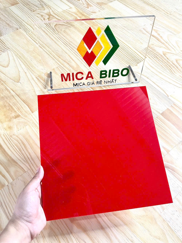 Tấm mica dày 3mm nhiều kích thước, nhiều màu