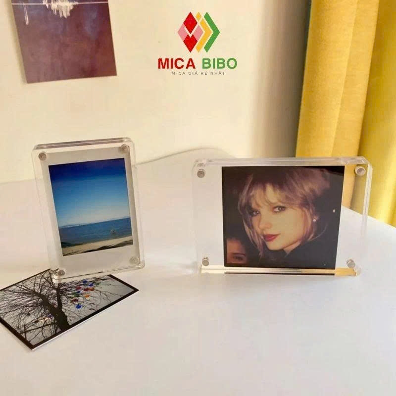 Khung Ảnh Bằng Acrylic Trong Suốt Đơn Giản Dùng Trang Trí Diy