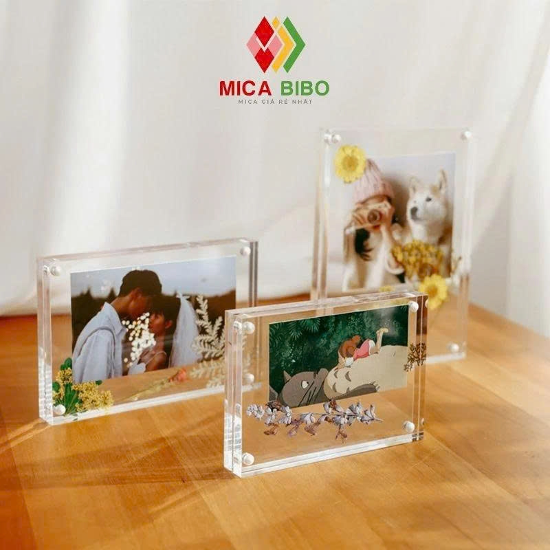 Khung Ảnh Bằng Acrylic Trong Suốt Đơn Giản Dùng Trang Trí Diy