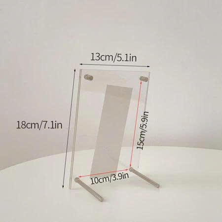 Khung Ảnh Bằng Acrylic Trong Suốt Đơn Giản Dùng Trang Trí Diy