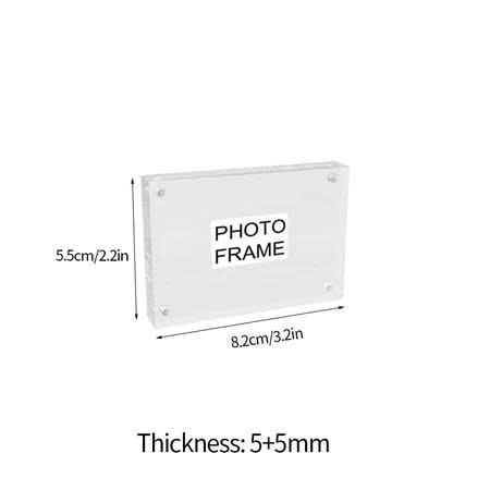 Khung Ảnh Bằng Acrylic Trong Suốt Đơn Giản Dùng Trang Trí Diy