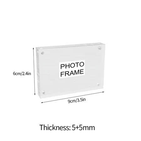 Khung Ảnh Bằng Acrylic Trong Suốt Đơn Giản Dùng Trang Trí Diy