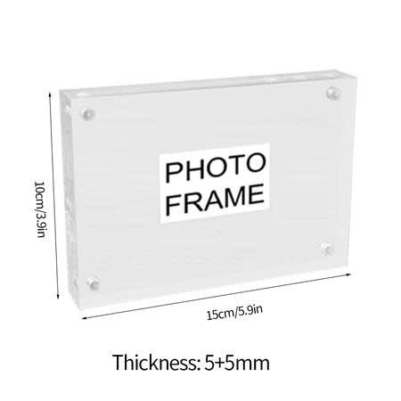 Khung Ảnh Bằng Acrylic Trong Suốt Đơn Giản Dùng Trang Trí Diy