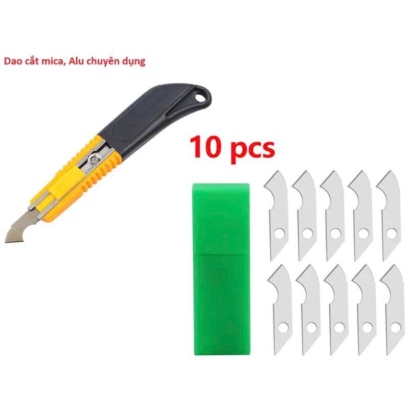 Dao cắt mica chuyên dụng tặng kèm 2 lưỡi dao dự phòng