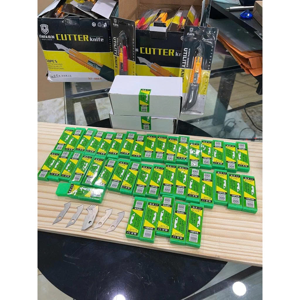 Dao cắt mica chuyên dụng tặng kèm 2 lưỡi dao dự phòng