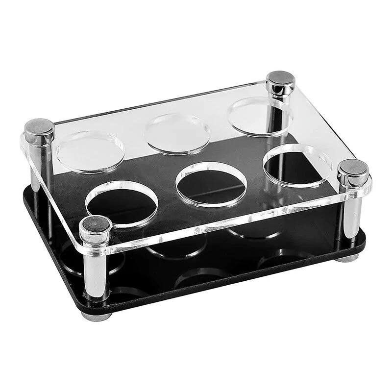 Khay ly rượu mica dùng cho quán bar, nhà hàng, tiệc cưới