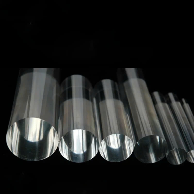 Trụ Mica Tròn Trong Suốt Nhiều Kích Thước 2mm–40mm. Cắt theo yêu cầu