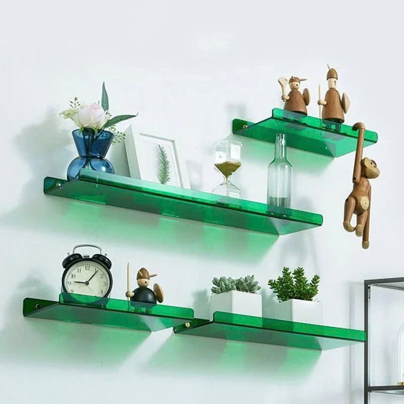 Kệ Mica treo tường phòng ngủ, nhà tắm, Giá treo tường để đồ cho nhà vệ sinh