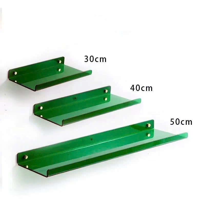 Kệ Mica treo tường phòng ngủ, nhà tắm, Giá treo tường để đồ cho nhà vệ sinh