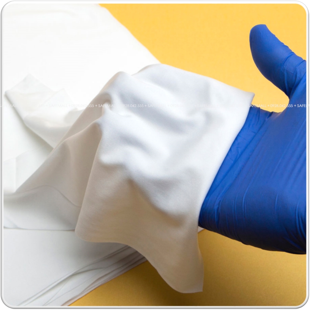 Khăn Lau Phòng Sạch Siêu Mịn 8009 69LE - 9*9 inch - 180g/m2 - 100PCS ...