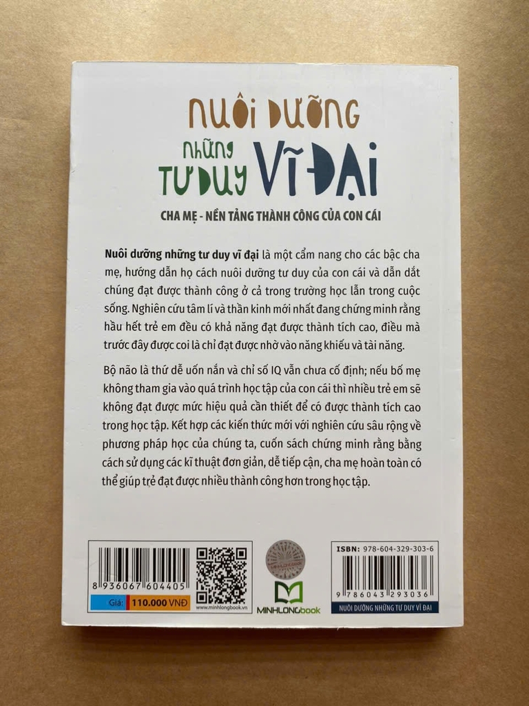 Nuôi Dưỡng Những Tư Duy Vĩ Đại