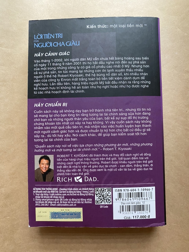 [ Dạy con làm giàu 12 ]  - Lời tiên tri của người cha giàu