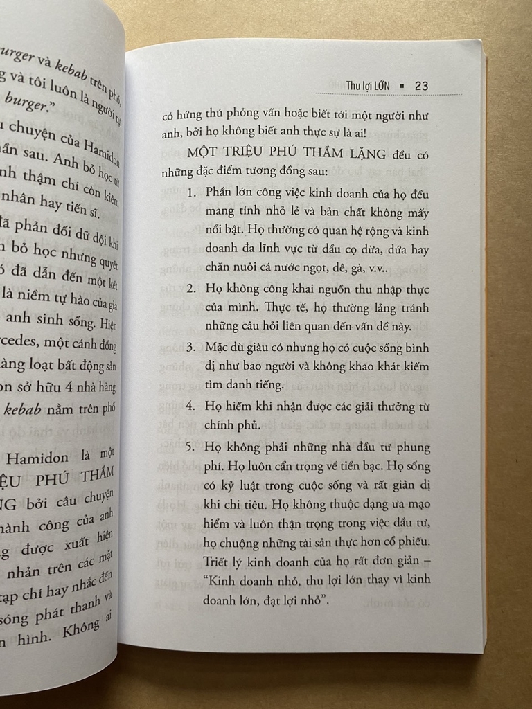 Kinh Doanh Nhỏ Thu Lợi Lớn