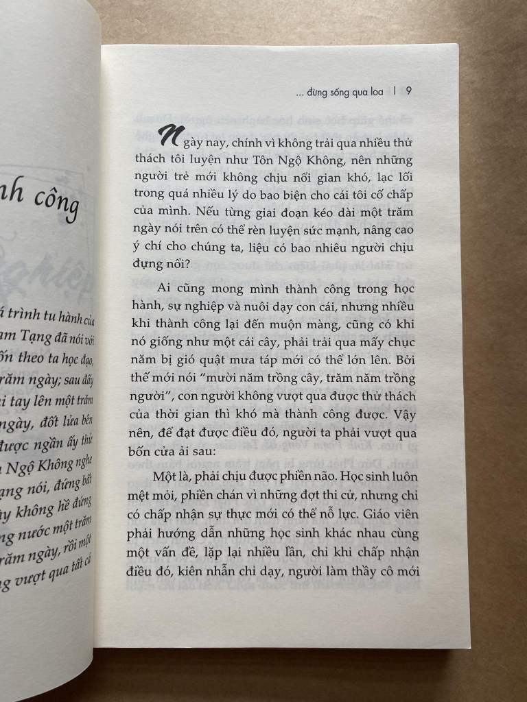 Một Đời Đáng Giá Đừng Sống Qua Loa