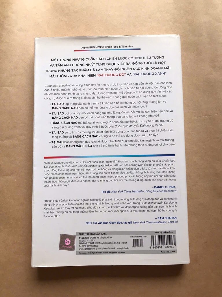 Blue Ocean Shift - Cuộc Dịch Chuyển Đại Dương Xanh