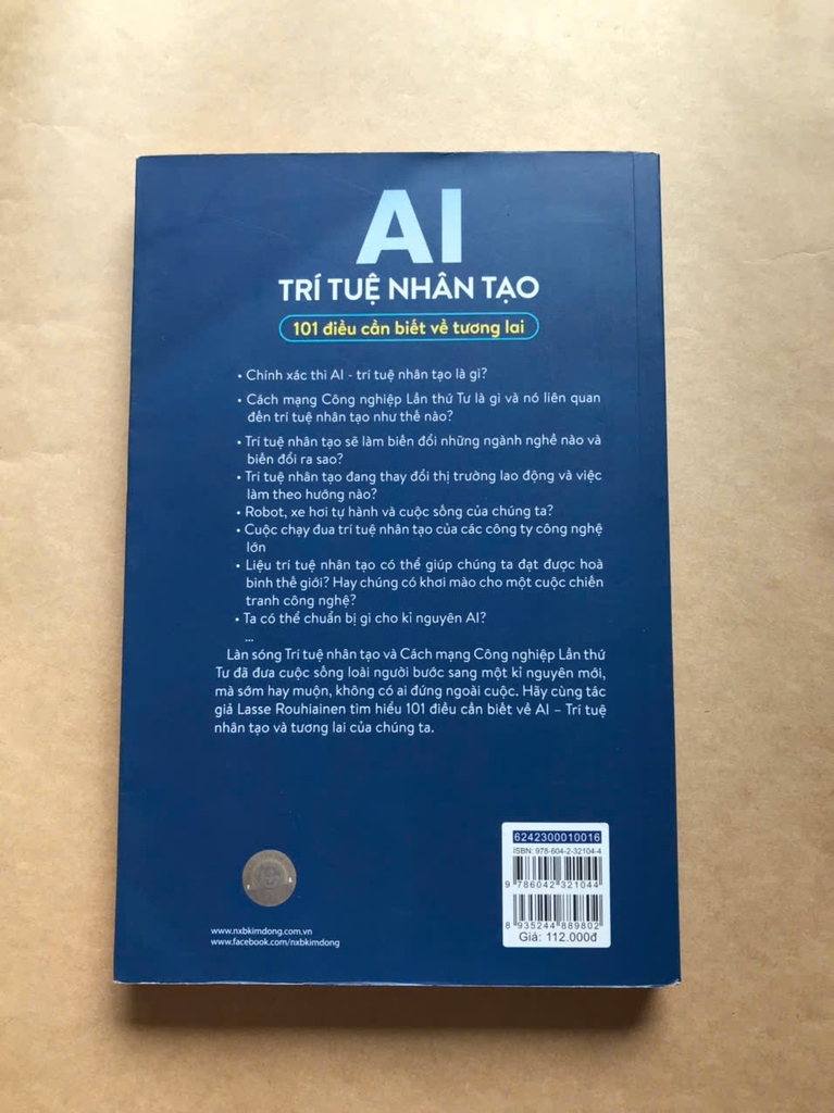 AI - Trí Tuệ Nhân Tạo - 101 Điều Cần Biết Về Tương Lai