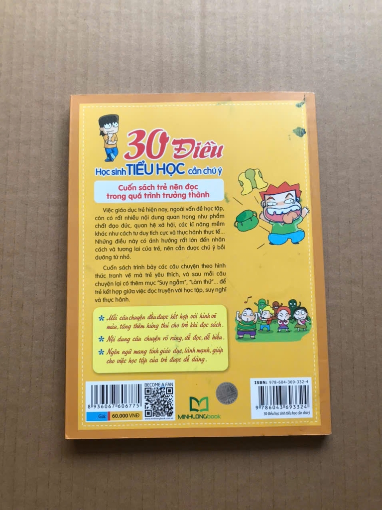 30 Điều Học Sinh Tiểu Học Cần Chú Ý