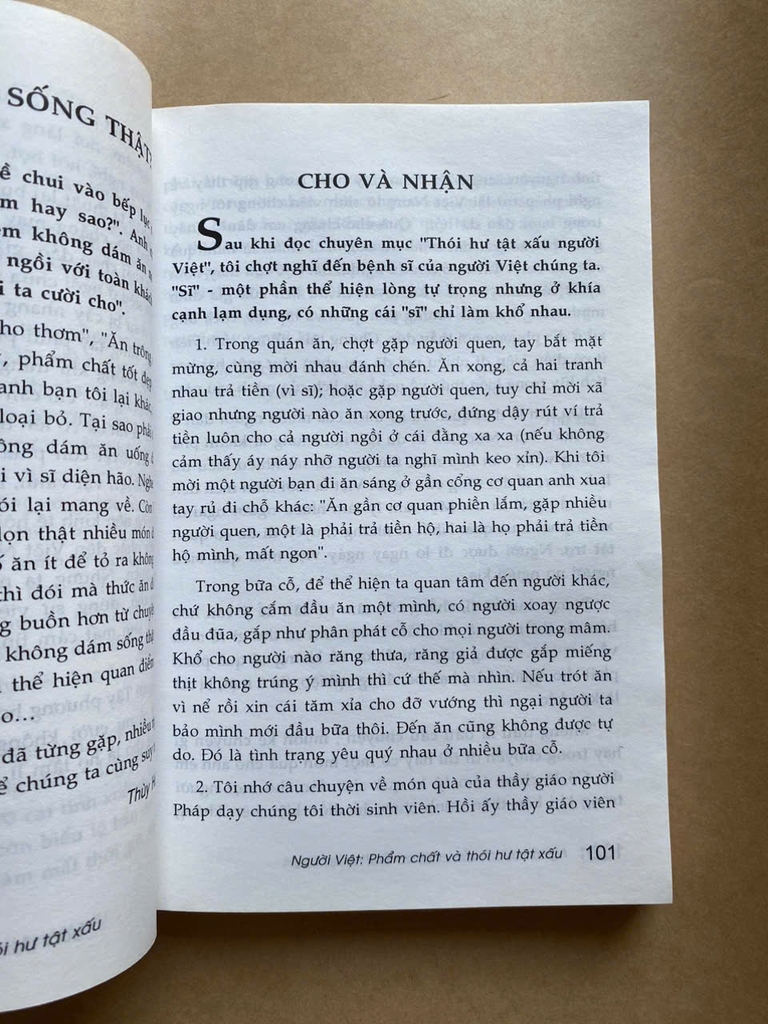 Người Việt - Phẩm Chất & Thói Hư - Tật Xấu