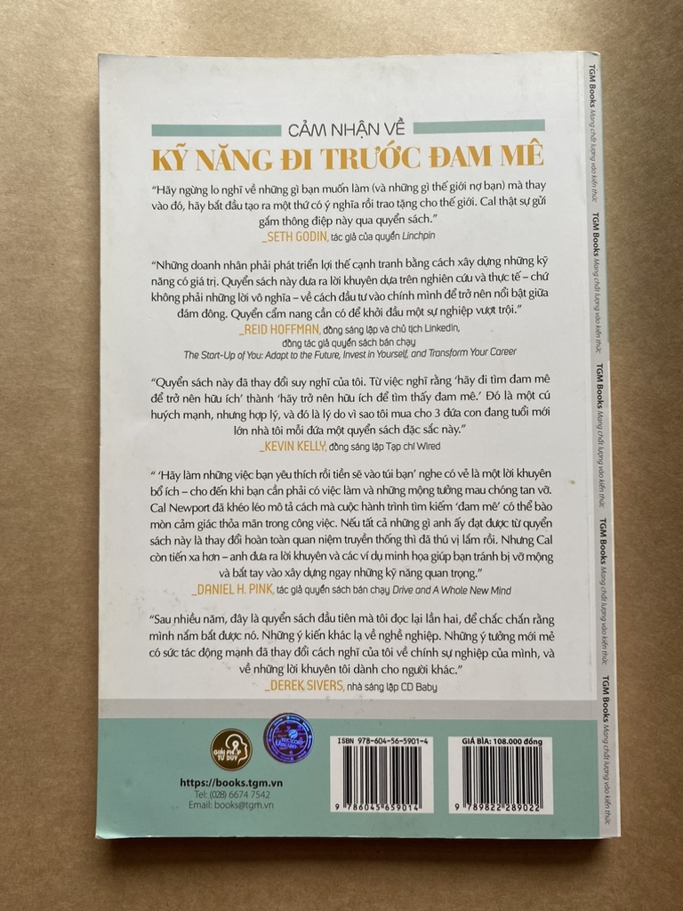 Kỹ Năng Đi Trước Đam Mê