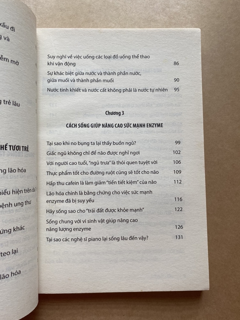 Nhân Tố Enzyme 3 - Trẻ Hóa