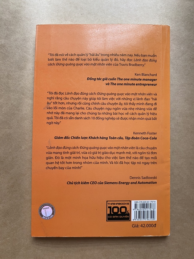 Lãnh đạo đúng cách - Đừng quàng quạc vào mặt nhân viên