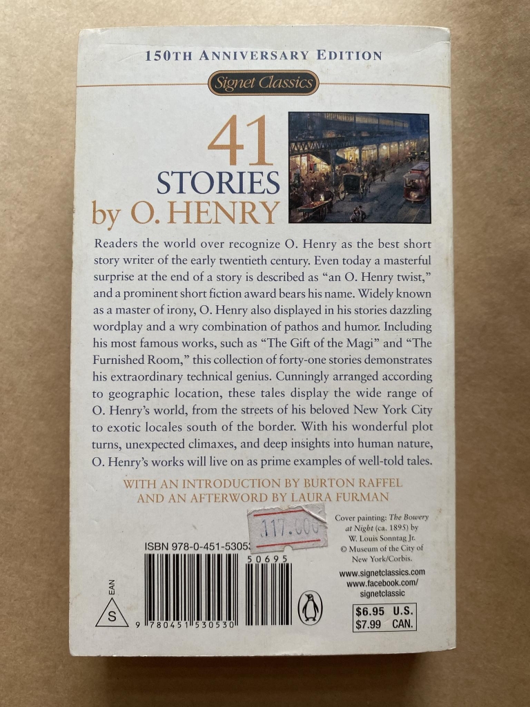 41 stories by O.Henry ( sách khổ nhỏ )