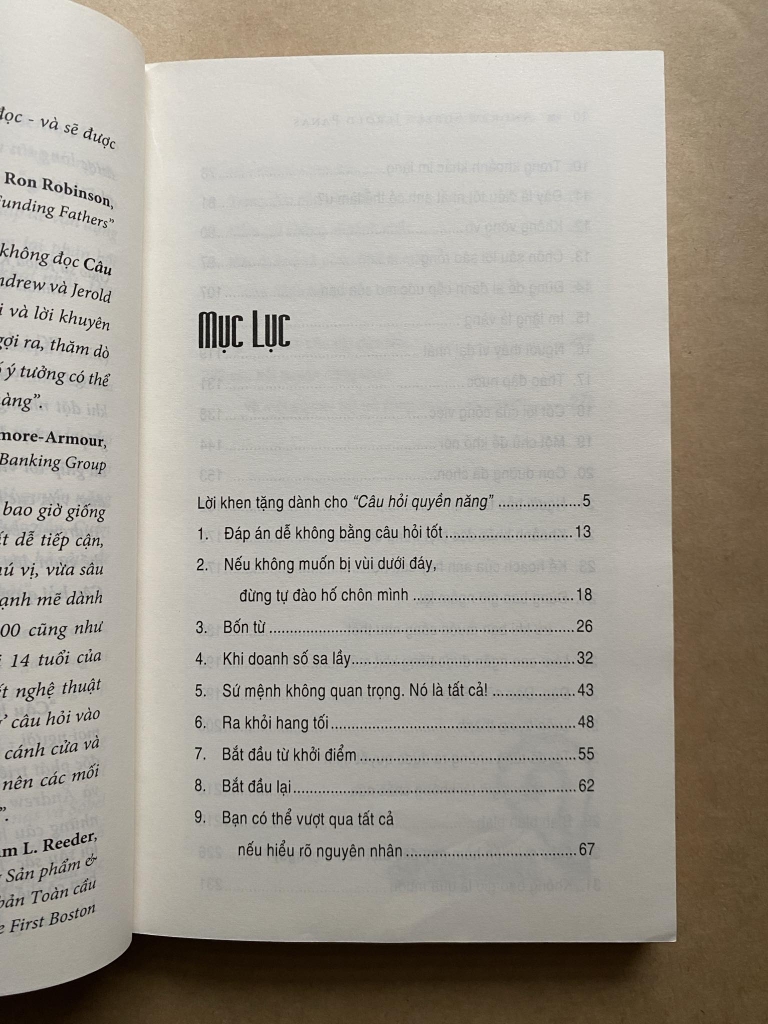 Câu Hỏi Quyền Năng
