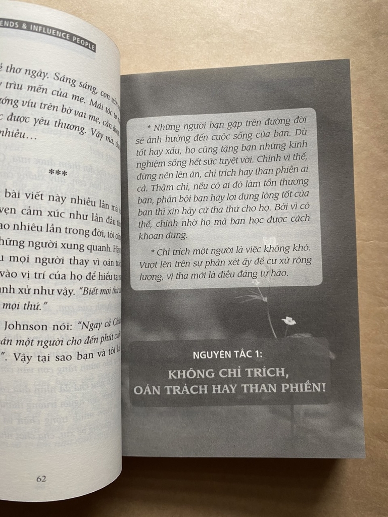 Đắc nhân tâm ( sách khổ nhỏ )