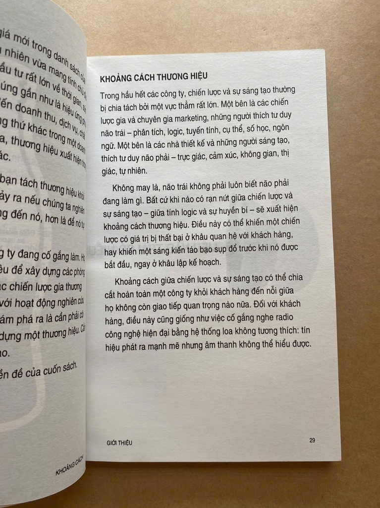 Khoảng Cách - The Brand Gap