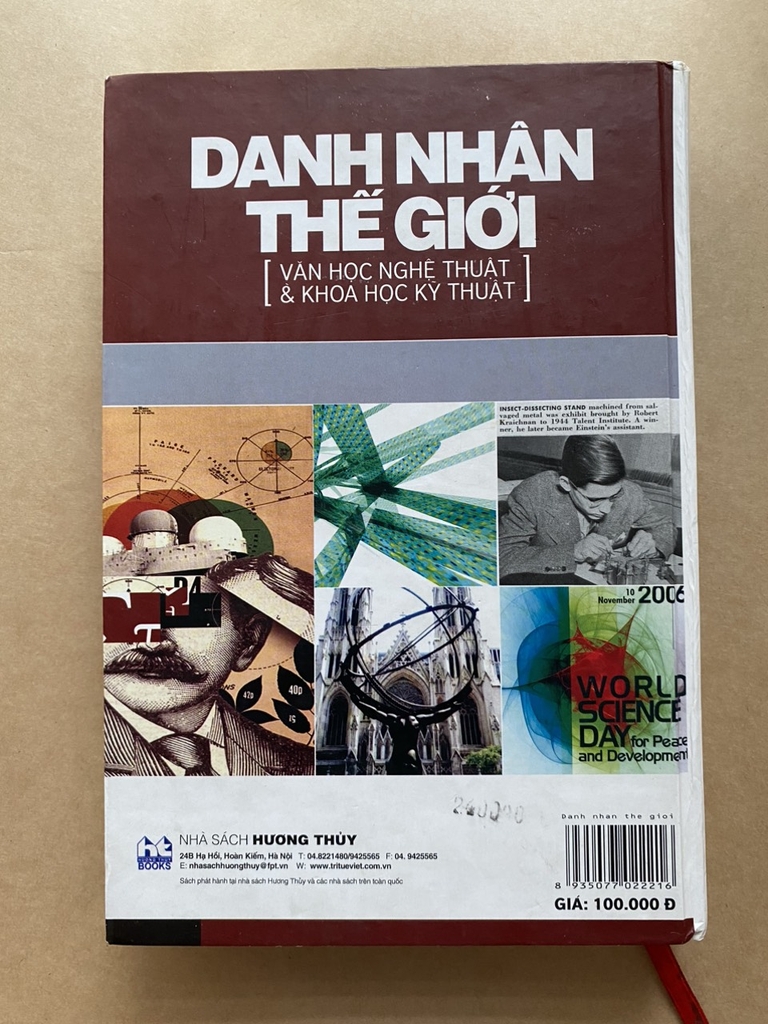 Danh Nhân Thế Giới (Văn Học Nghệ Thuật & Khoa Học Kỹ Thuật)