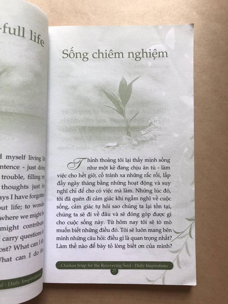 [ Chicken Soup ] Cảm hứng cuộc sống
