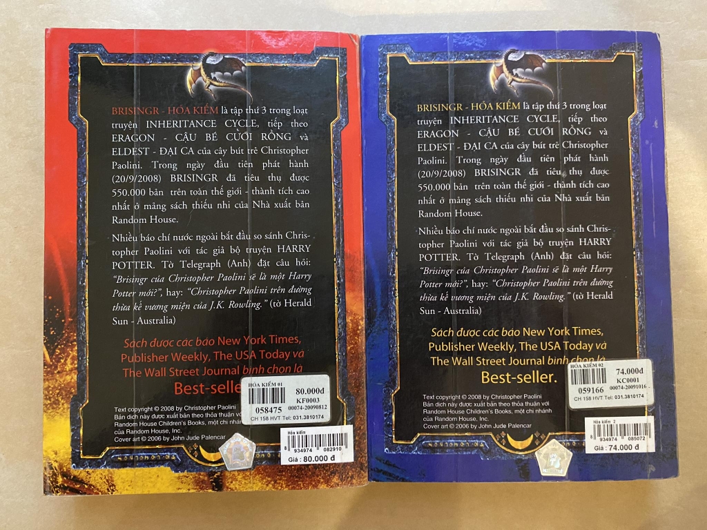 Eragon 3 - Brisingr - Hỏa Kiếm (Tập 1-2)