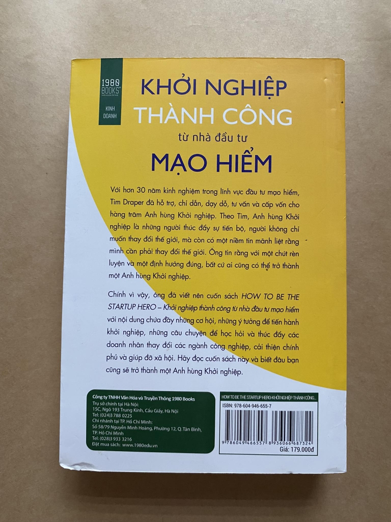 Khởi nghiệp thành công từ nhà đầu tư mạo hiểm