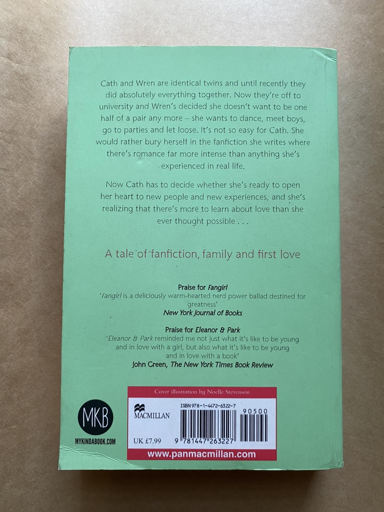 Fangirl ( bản tiếng Anh )