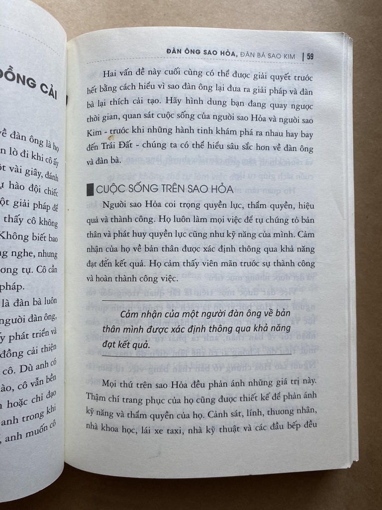 Đàn ông sao Hỏa, đàn bà sao Kim