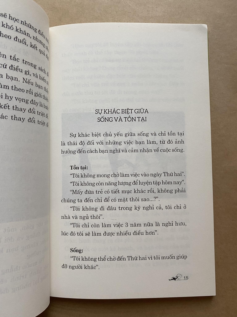 Sống Hay Chỉ Tồn Tại?