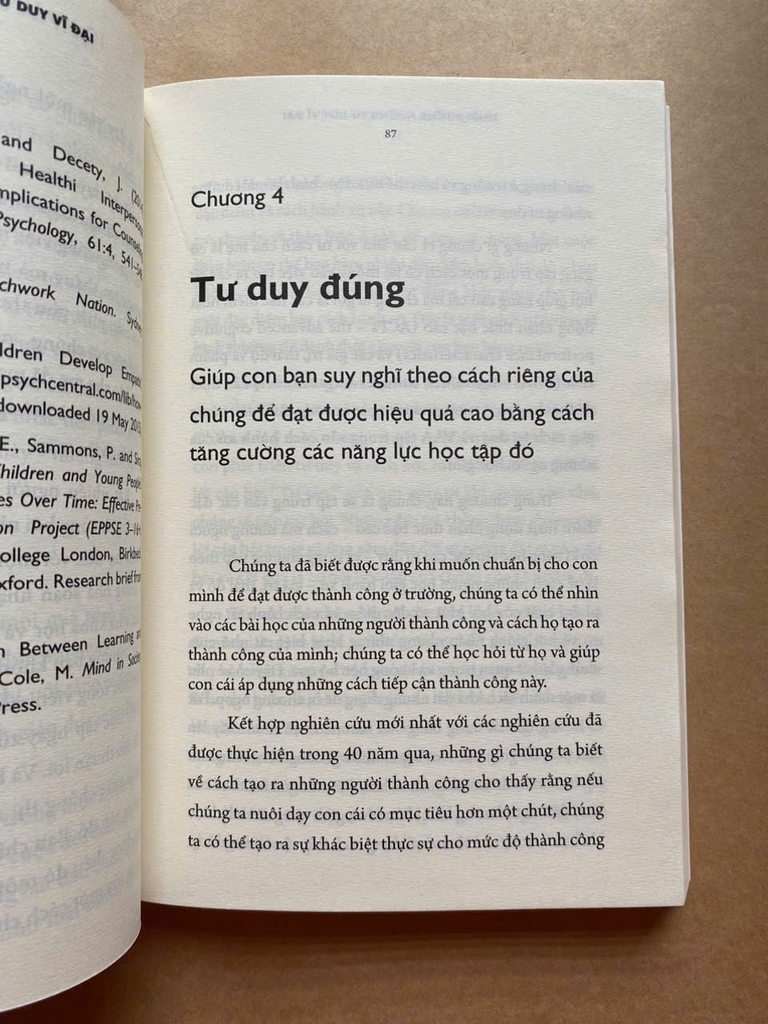 Nuôi Dưỡng Những Tư Duy Vĩ Đại