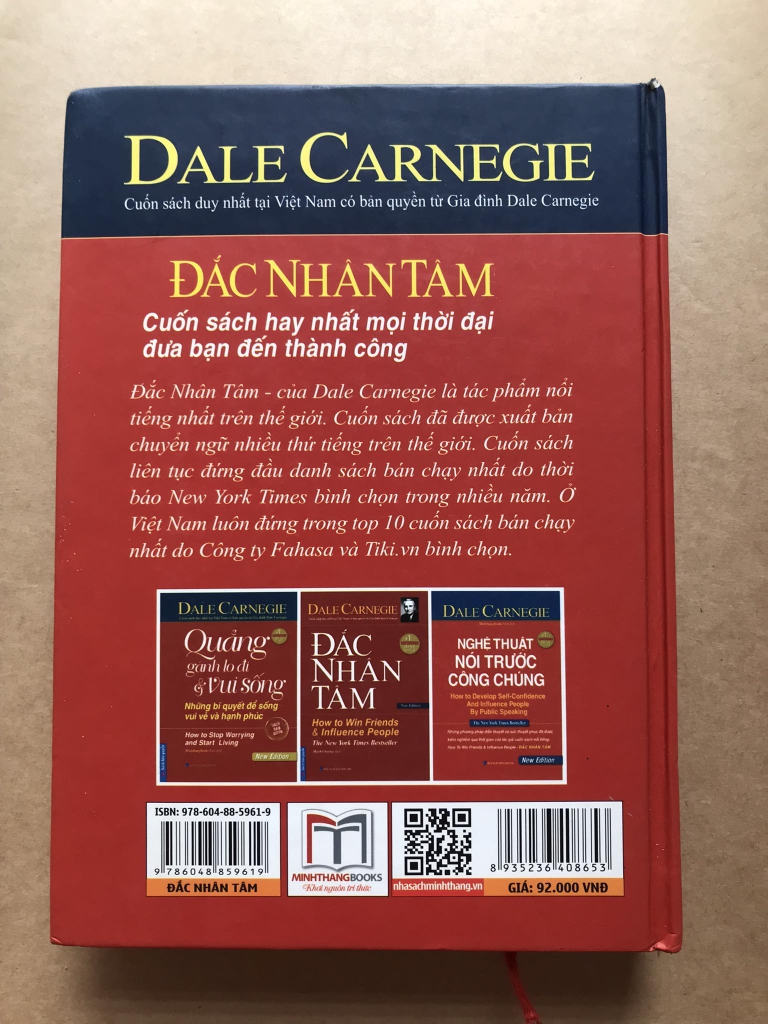 Đắc nhân tâm ( bìa cứng )