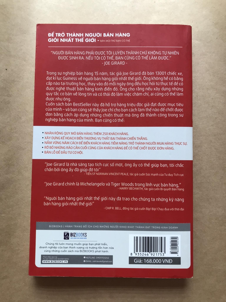 Để trở thành người bán hàng giỏi nhất