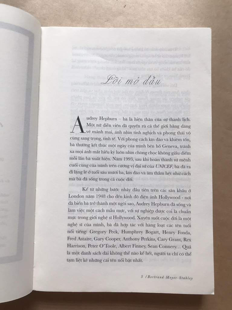 Audrey Hepburn - Nàng Thơ Của Tôi