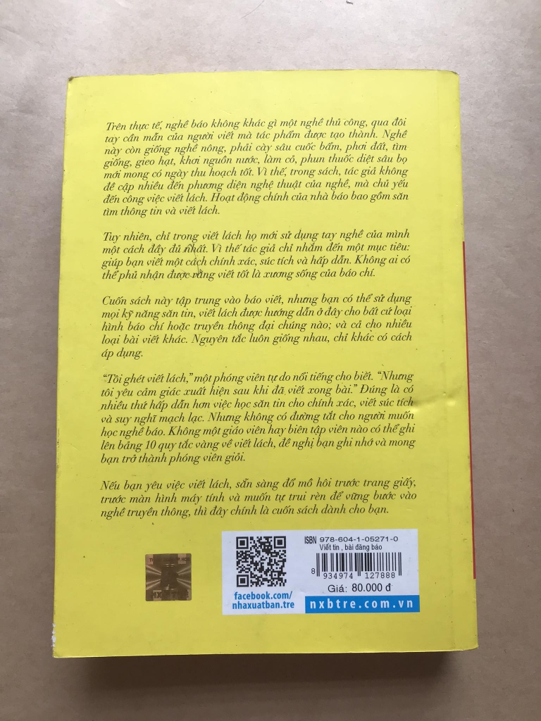 Viết tin bài đăng báo