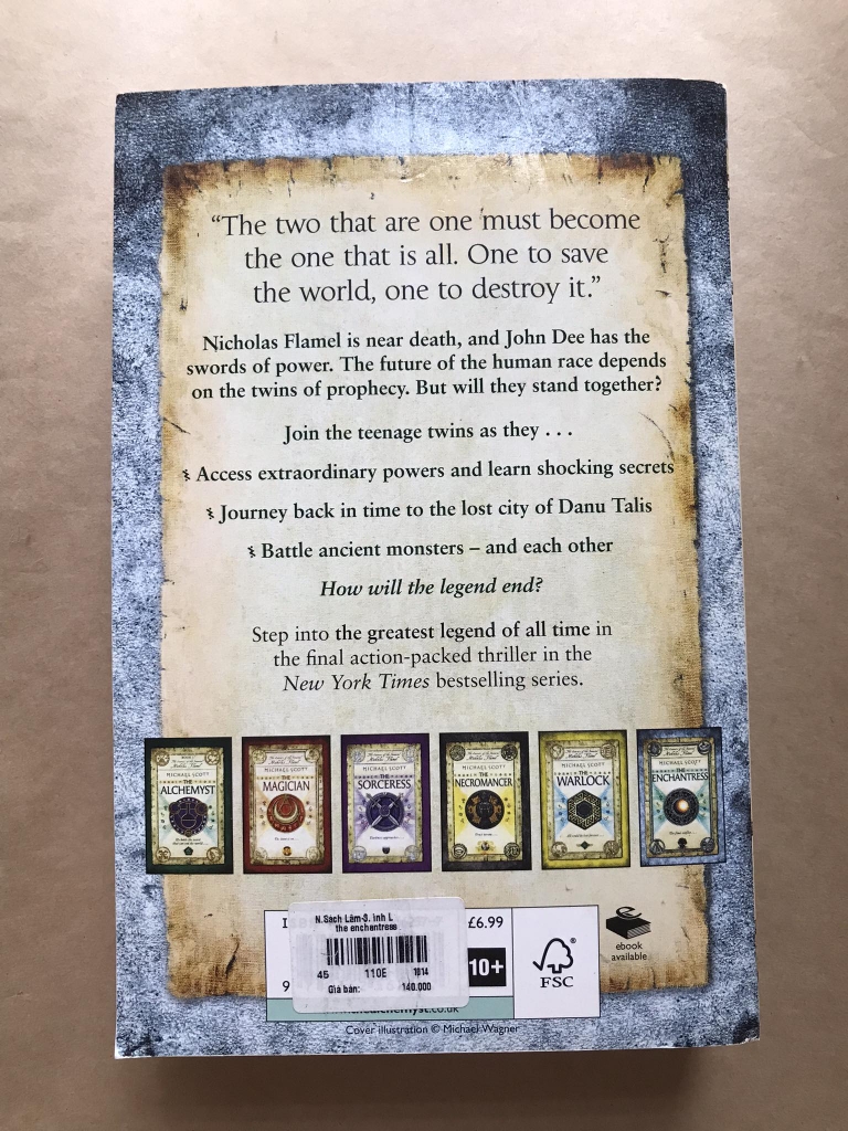 The Enchantress (The Secrets of the Immortal Nicholas Flamel )