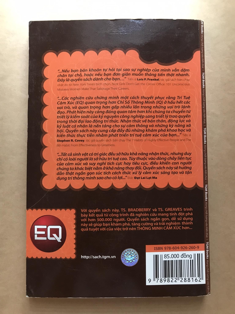 Thông Minh Cảm Xúc Để Hạnh Phúc Và Thành Công