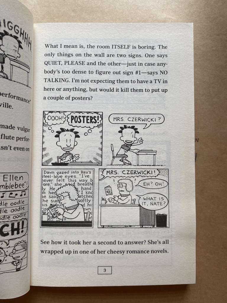 [ Big Nate ] On a roll