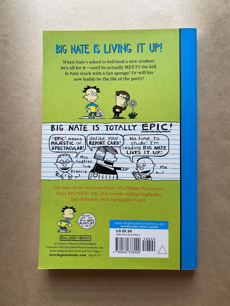 [ Big Nate ] Lives it up