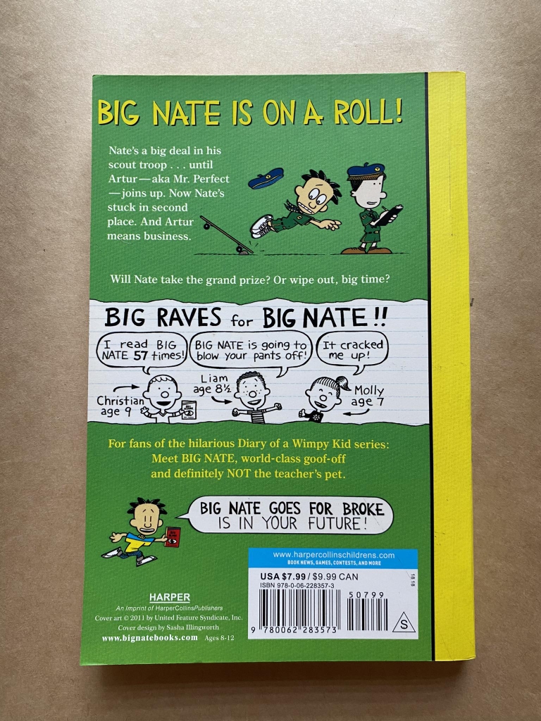 [ Big Nate ] On a roll