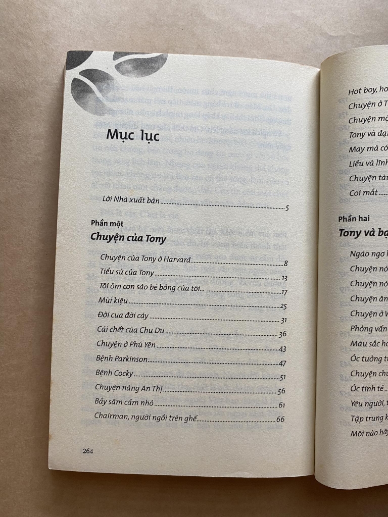 Cà phê cùng Tony